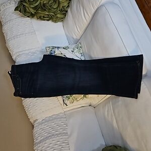 Women's Levi 505 Straight Stretch Jeans Size 14 EUC 33" Inseam